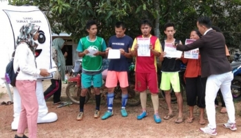 Berita Bangka -- Bangka Terkini -- Suasana tambah semarak dengan,