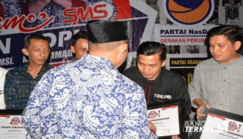 Dengan adanya pemberian penghargaan ini membuktikan bahwa media memiliki peran,