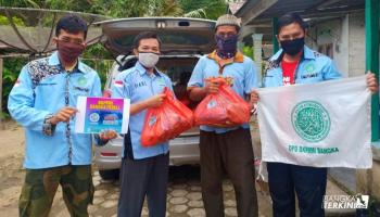 Pandemi Covid-19 Bangka Belitung, DPD BKPRMI Bangka Buka Posko Peduli,