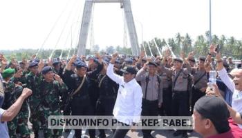 Pantau Gladi Bersih di Jembatan Emas, Pj Gubernur Suganda: Persiapan,