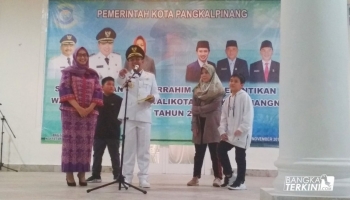 Bangka Terkini, Pangkalpinang --- Pemerintah Kota Pangkalpinang, menggelar syukuran dan silaturahmi atas,