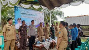 BANGKA TENGAH - Pemkab Bangka Tengah Gelar Kick Off Vaksinasi,