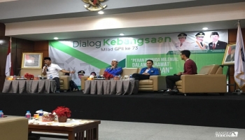 Dalam dialog ini GPII mengangkat isu strategis yaknii &quot;Peran Pemuda,