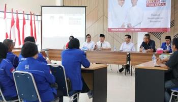 Rapat Strategis, Erzadi Ingin Tim Pemenangan Terus Turun Ke Masyarakat