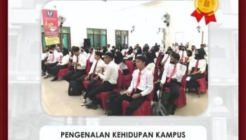 PANGKALPINANG, BANGKA TERKINI - Sejumlah rangkaian kegiatan Pengenalan Kehidupan Kampus Bagi Mahasiswa Baru (PKKMB), diikuti,