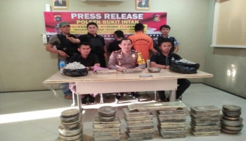 Bangka Terkini, Pangkalpinang --- Tim Operasi Polisi Sektor (Polsek) Bukit Intan Kota Pangkalpinang, berhasil,