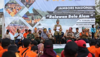 Berita Bangka Belitung - Bangka Terkini - Tutup Jamnas Relawan.,