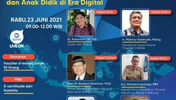 BANGKA TERKINI - BANGKA BELITUNG - Webinar Kedua Kementerian Kominfo,