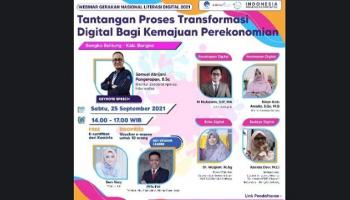 BANGKA BELITUNG TERKINI - Webinar Literasi Digital Bangka Tantangan Proses,