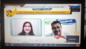 BANGKA BELITUNG TERKINI - BANGKA BARAT - Webinar Literasi Digital,