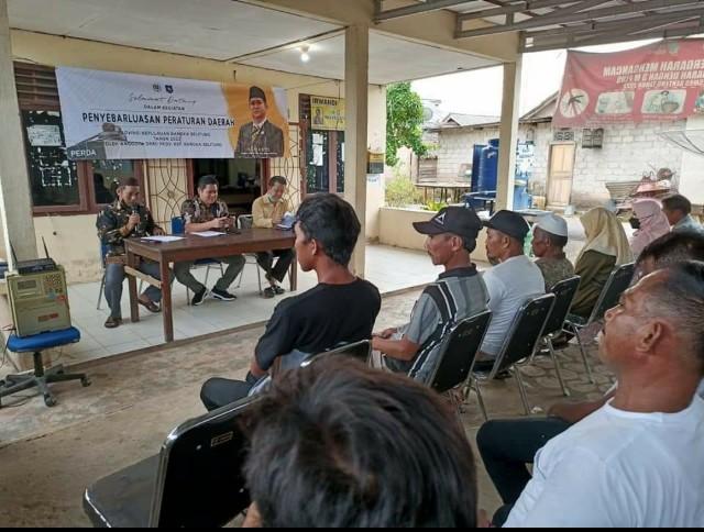 Sosialisasikan Perda Penyelenggaraan Pelayanan Kesehatan, Anggota DPRD Bangka Belitung, Harianto Ingatkan Warga Jangan Takut Berobat