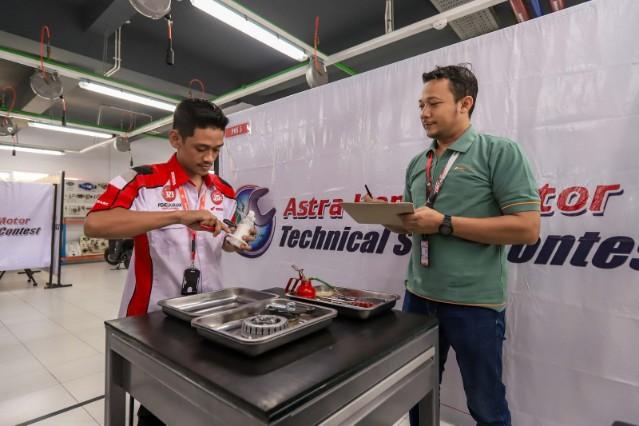 Teknisi AHASS Siap Adu Keterampilan Teknis Sepeda Motor Honda di Level Asia Oceania