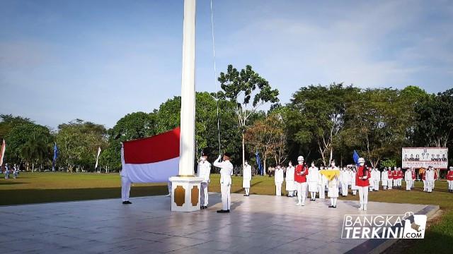 Upacara HUT RI ke 76 di Bangka Tengah, Digelar Secara Terbatas