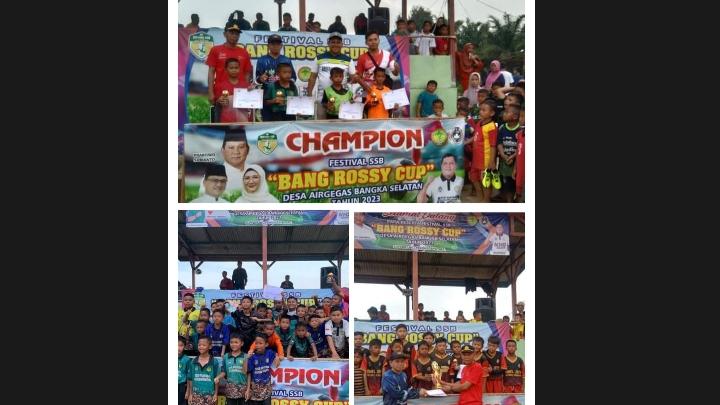 Usai Digelar, Ini Juara dan Top Score 'Bang Rossy Cup' Air Gegas 2023