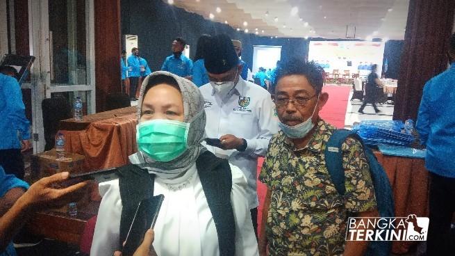 Sekda Pangkalpinang, Radmida Dawam dan Senior KNPI, Bang Momo