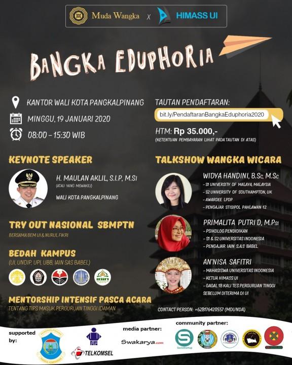 *Wali Kota Pangkalpinang hadiri Bangka Eduphoria*