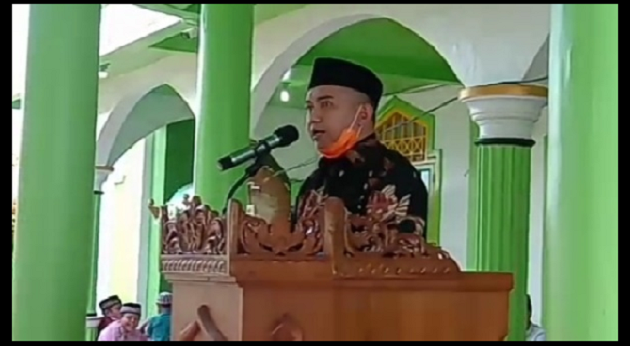 Walikota Pangkalpinang, Maulan Aklil Hadiri Perayaan Tahun Baru Islam di Semabung Baru, Kamis (19/08/2020)