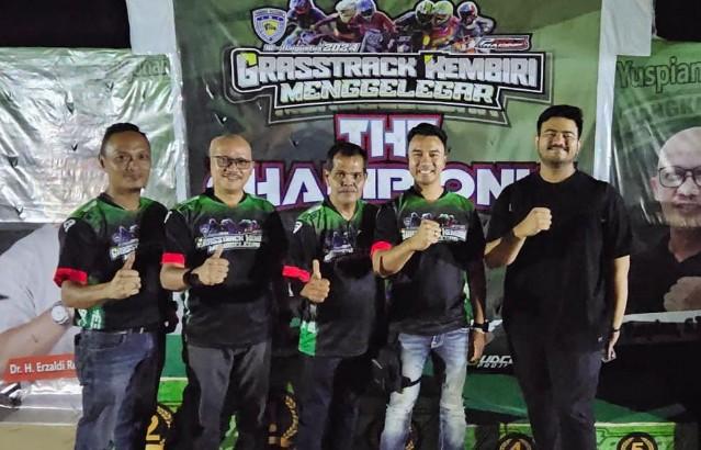 Sosok Yuri Kemal dibalik Ramai nya Penonton Even Grasstrack IMI Babel